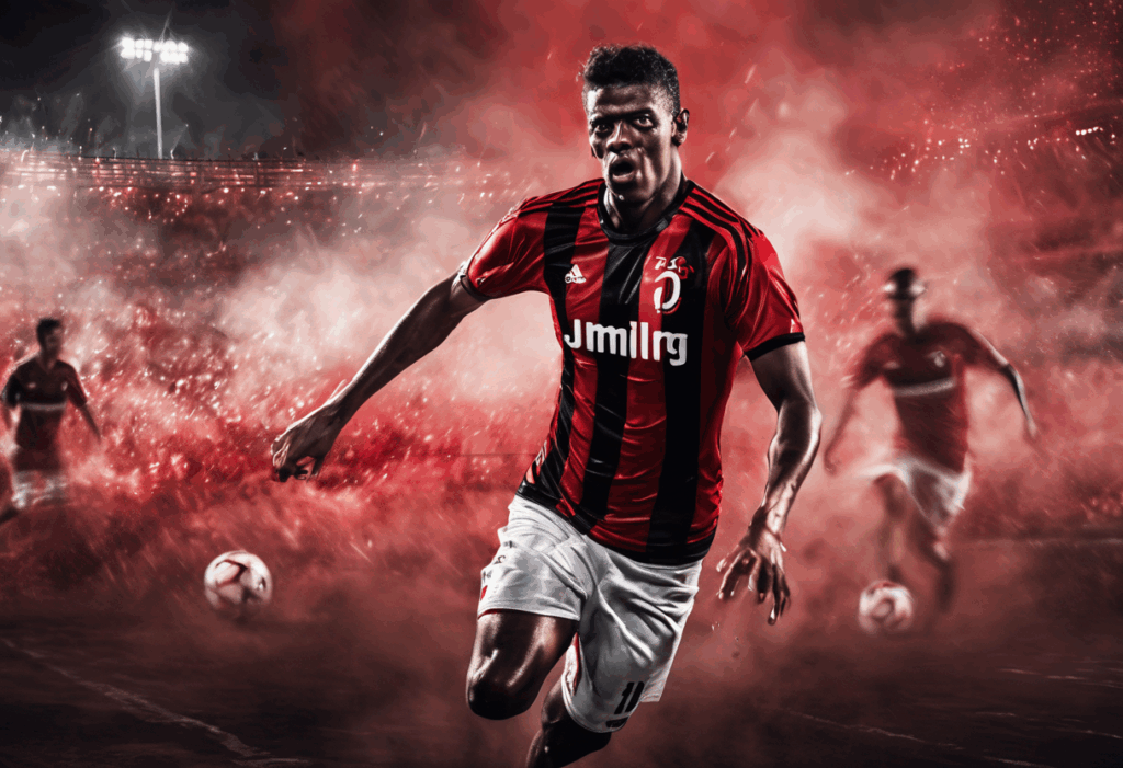 Jogador Bruno Henrique em campo