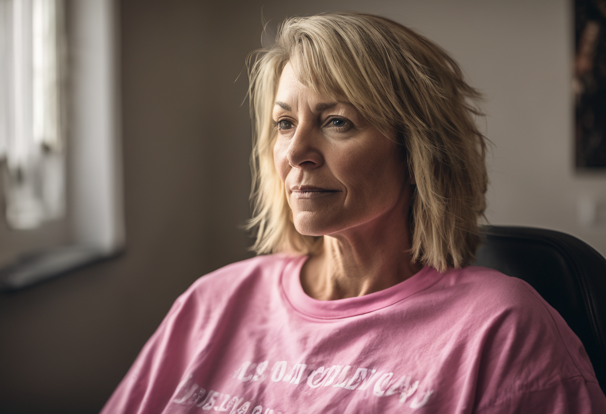 Val Marchiori cortando cabelo