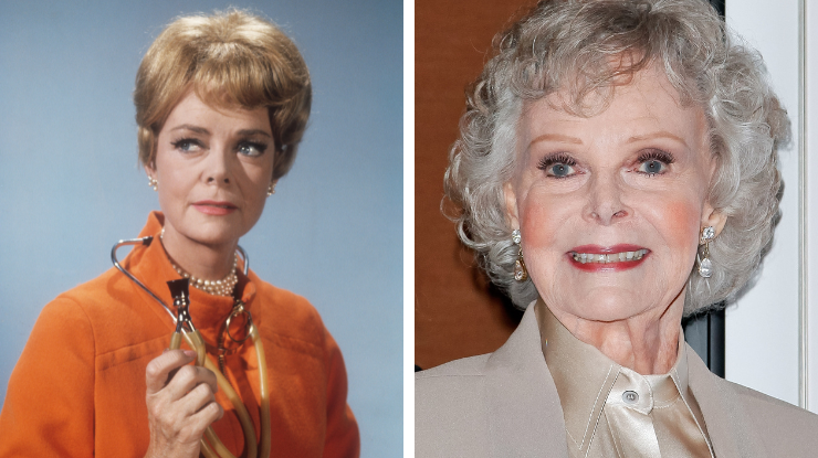 June Lockhart atriz de Perdidos no Espaco