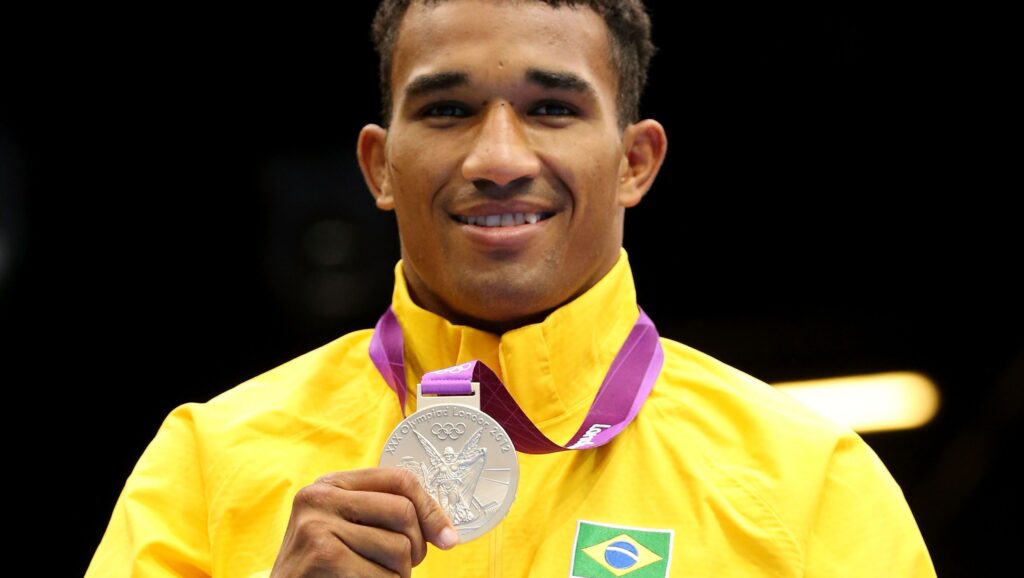 Medalha olímpica de Esquiva Falcão