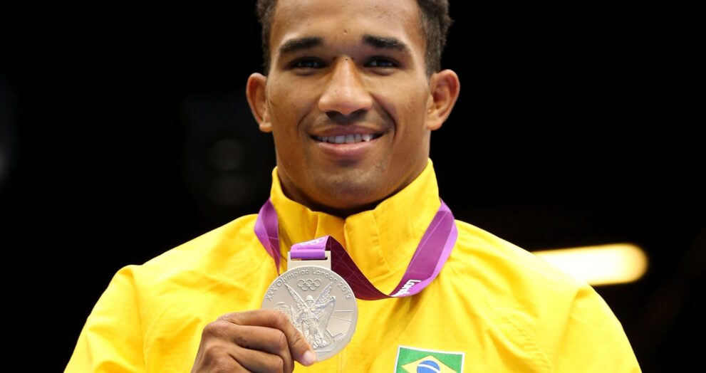 Medalha olímpica de Esquiva Falcão