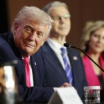 Donald Trump em discurso